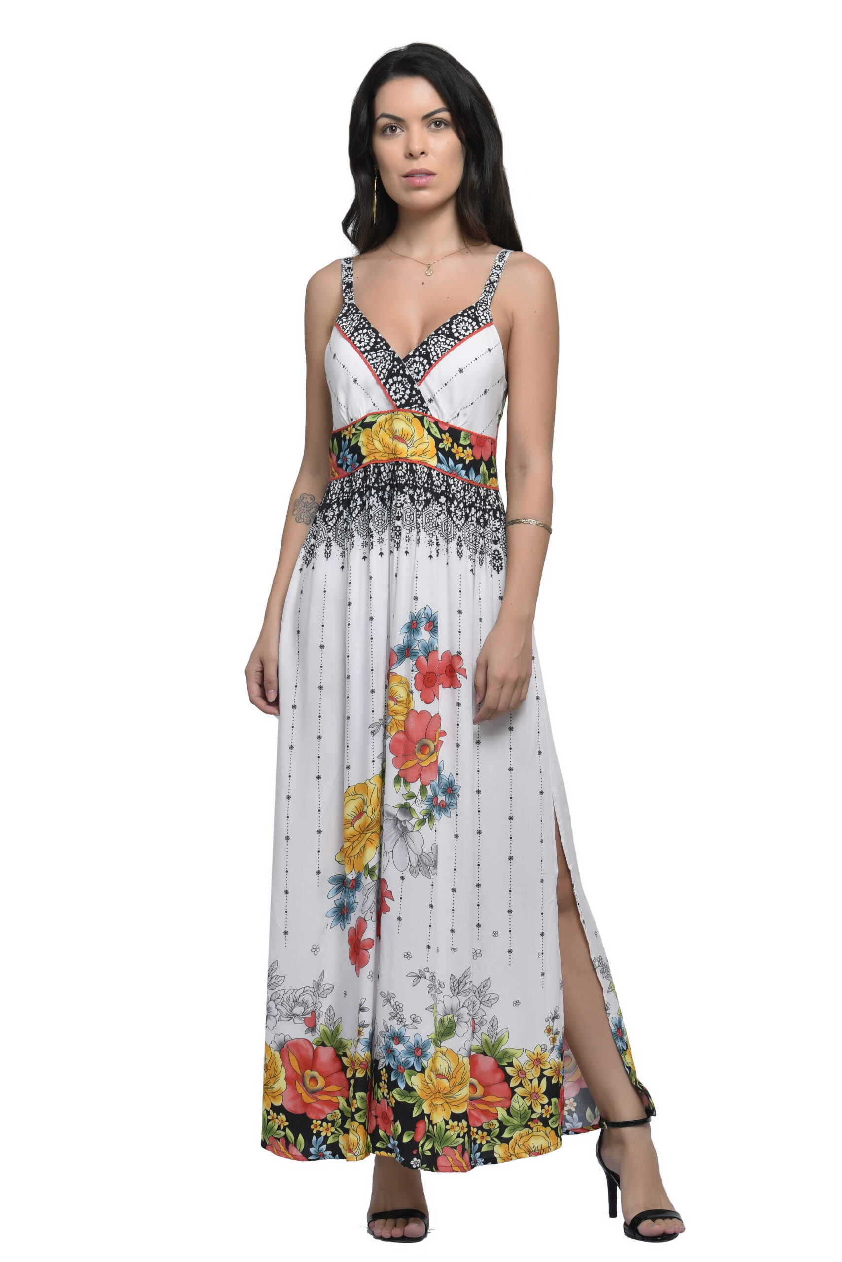 Long Print Dress (1)