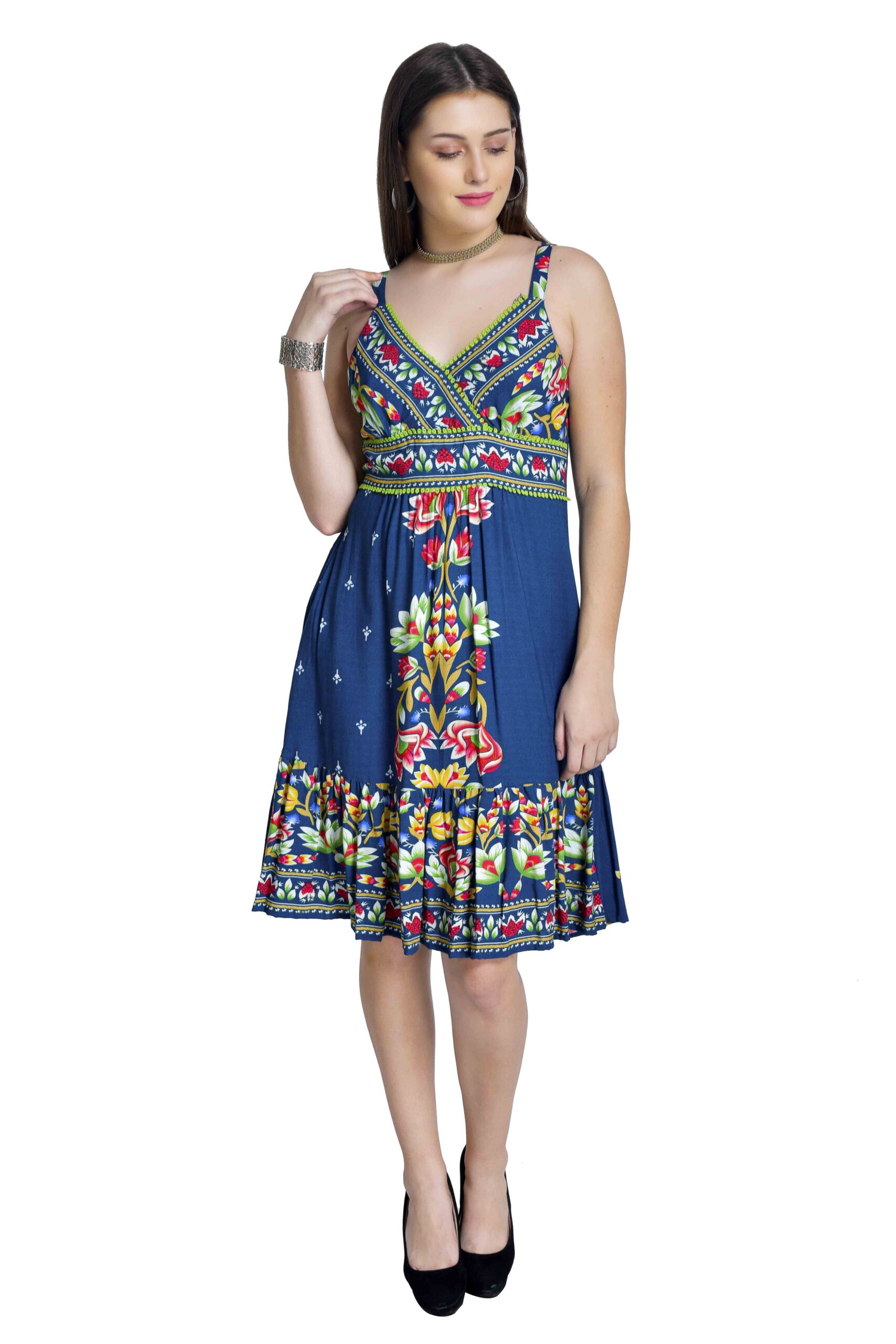 Mini Print Dress (1)